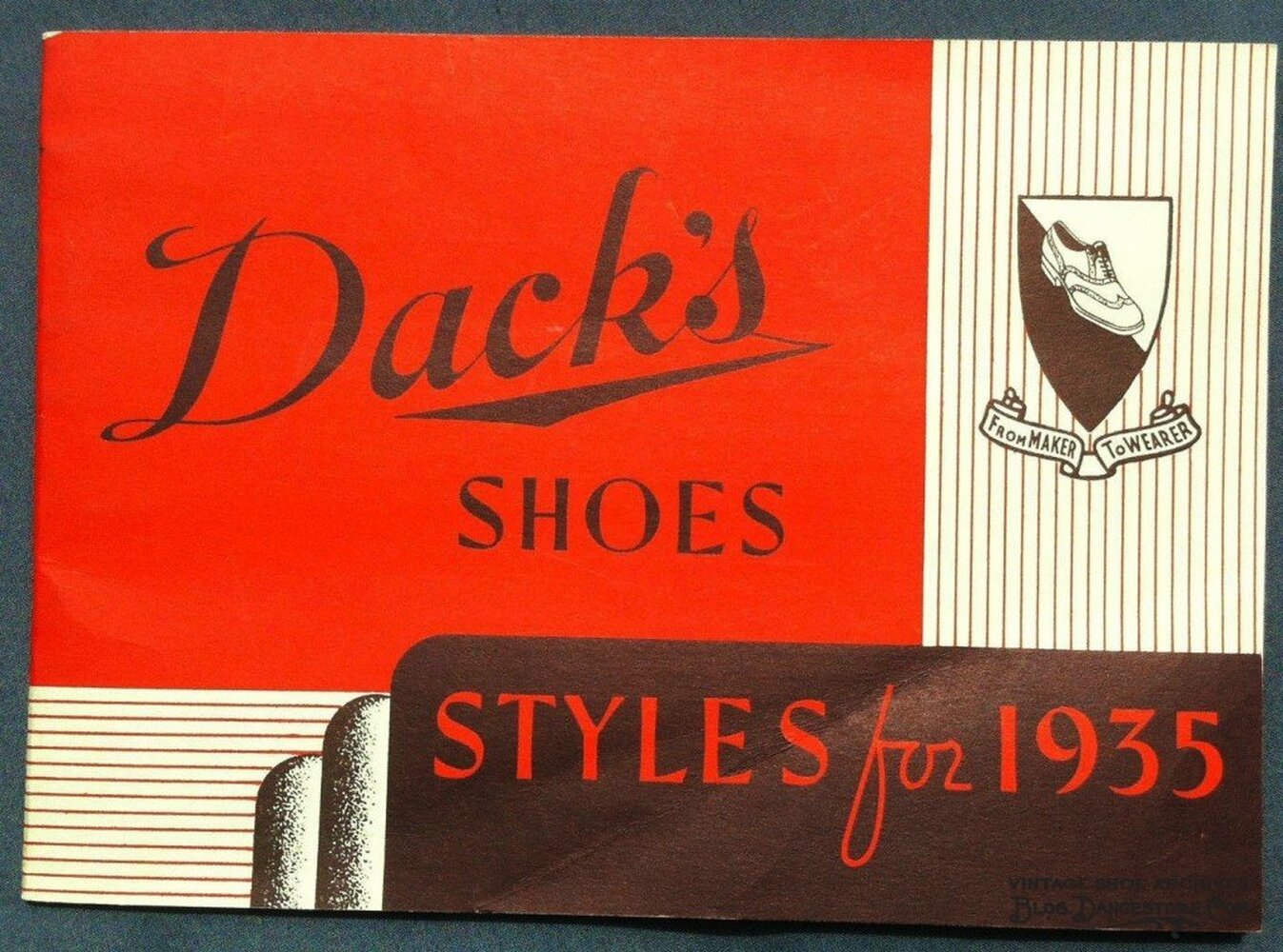 Dack Vintage - Catalogue 1935
