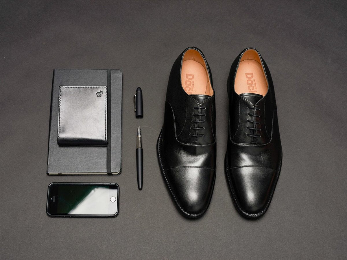 La chaussure ultime pour l'homme d'affaire – L'Oxford noir de Dack