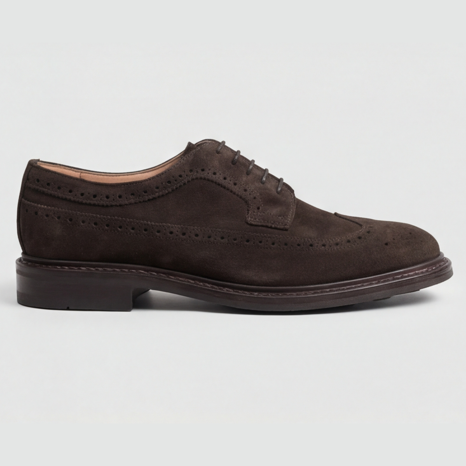 Dufferin - Brown Suede - Rubber Sole