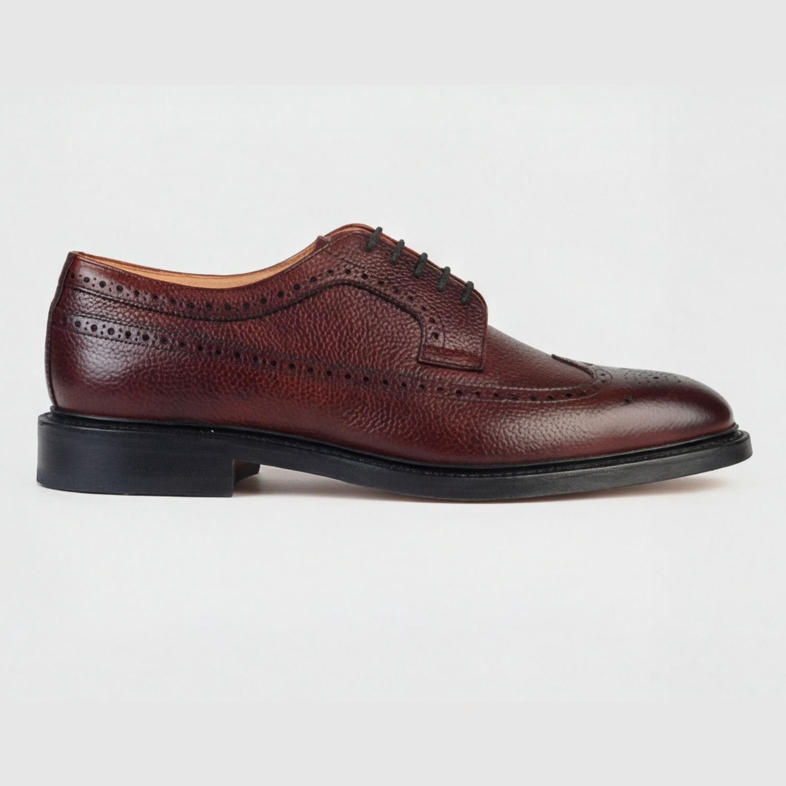 Dufferin - Burgundy Country Calf - Rubber Sole