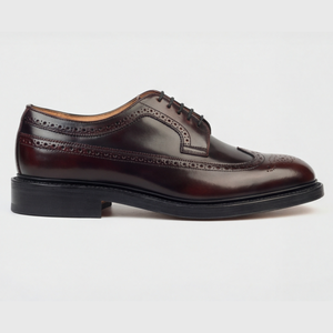 Dufferin - Burgundy Polished - Leather Sole