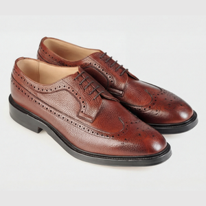 Dufferin - Burgundy Country Calf - Rubber Sole